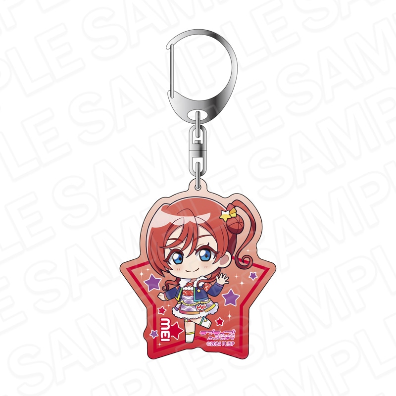 【予約受付3/19まで】ラブライブ！スーパースター!!　ホログラムキーホルダー　米女メイ　イルミネーション　デフォルメ ver.【2026年5月中旬頃発売】