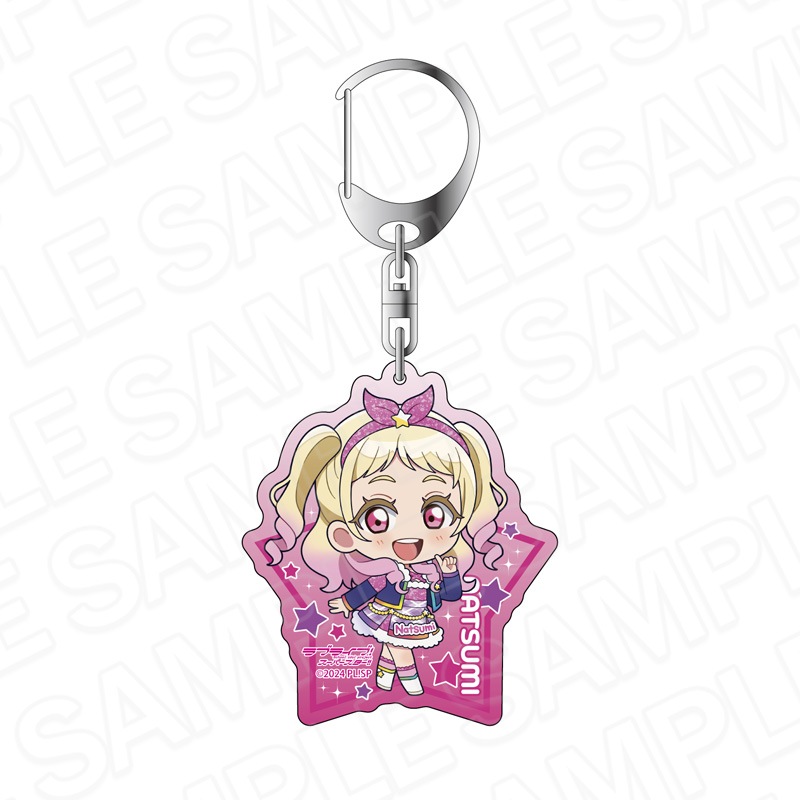 【予約受付3/19まで】ラブライブ！スーパースター!!　ホログラムキーホルダー　鬼塚夏美　イルミネーション　デフォルメ ver.【2026年5月中旬頃発売】