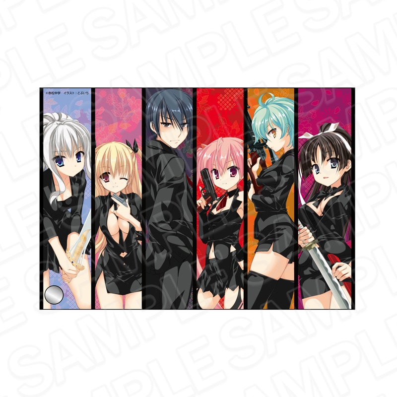 予約受付3/19まで】緋弾のアリア ミニアクリルアート ブラックスーツ