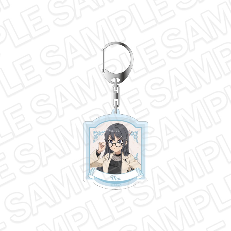 【事後通販】「青春ブタ野郎」シリーズ　アクリルキーホルダー　桜島麻衣　Holiday ver.【2026年6月上旬～下旬以降順次発送】