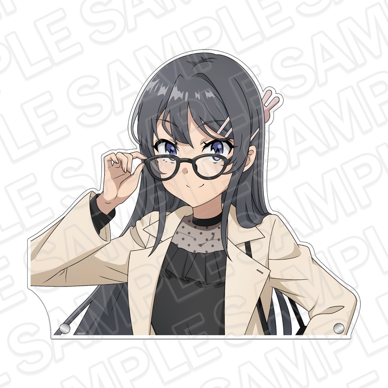 【事後通販】「青春ブタ野郎」シリーズ　特大ダイカットアクリルボード　桜島麻衣　Holiday ver.【2026年6月上旬～下旬以降順次発送】