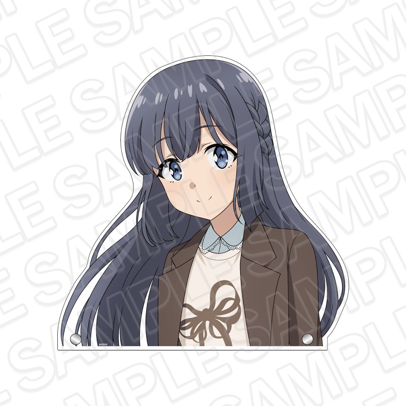 【事後通販】「青春ブタ野郎」シリーズ　特大ダイカットアクリルボード　牧之原翔子　Holiday ver.【2026年6月上旬～下旬以降順次発送】