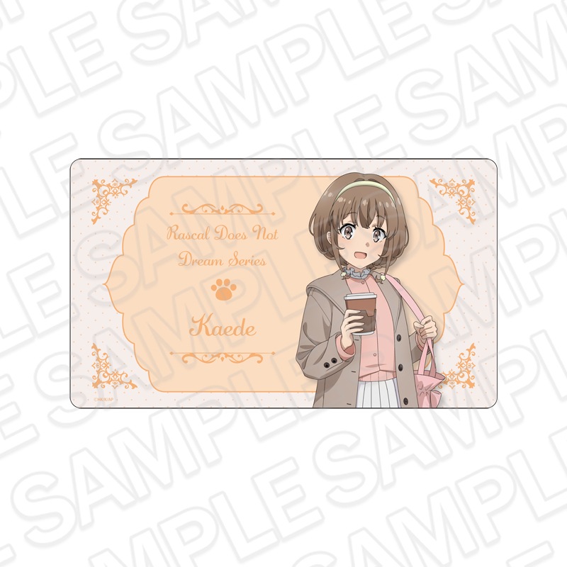 【事後通販】「青春ブタ野郎」シリーズ　ラバーデスクマット　梓川花楓　Holiday ver.【2026年6月上旬～下旬以降順次発送】