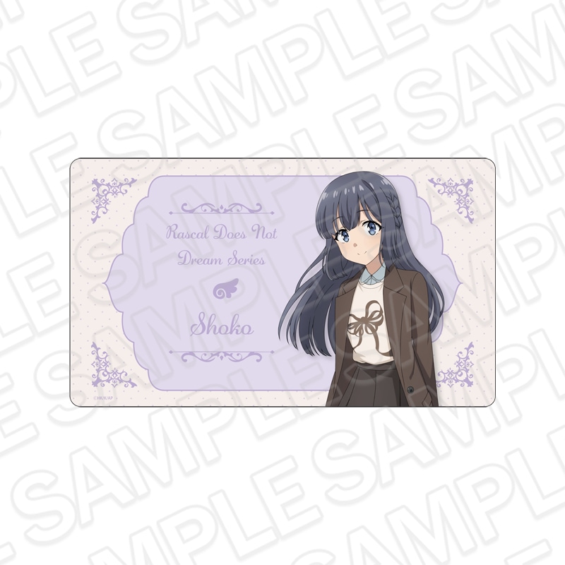 【事後通販】「青春ブタ野郎」シリーズ　ラバーデスクマット　牧之原翔子　Holiday ver.【2026年6月上旬～下旬以降順次発送】