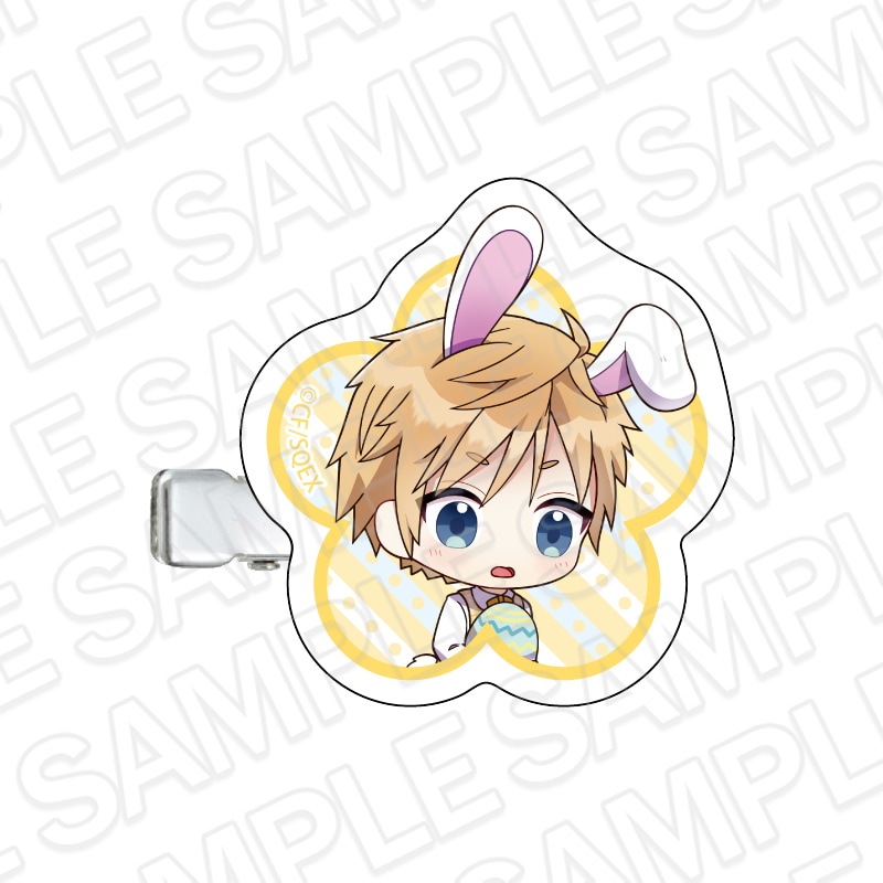 【先行予約】妖狐×僕SS　ヘアクリップ　渡狸 卍里　Easter ver.【2026年6月上旬～下旬以降順次発送】