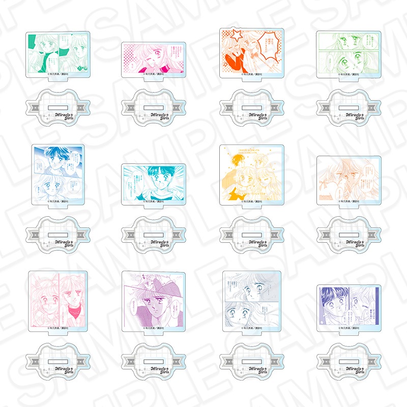 【事後通販】ミラクル☆ガールズ　名シーンミニアクリルスタンド(ランダム)【2026年6月中旬～7月上旬以降順次発送】