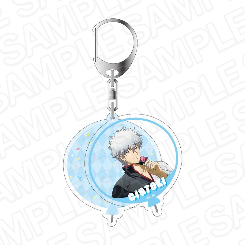 【AnimeJapan2026事後通販】新劇場版 銀魂 -吉原大炎上-　スライドキーホルダー　坂田銀時　BALLOON ver.【2026年6月上旬～下旬以降順次発送】