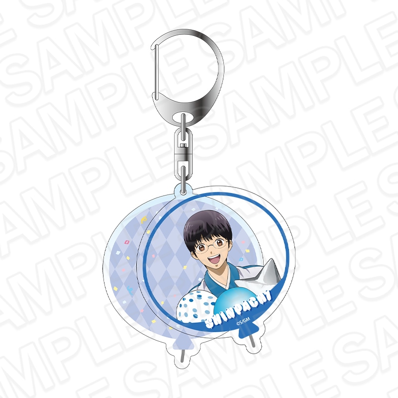 【AnimeJapan2026事後通販】新劇場版 銀魂 -吉原大炎上-　スライドキーホルダー　志村新八　BALLOON ver.【2026年6月上旬～下旬以降順次発送】