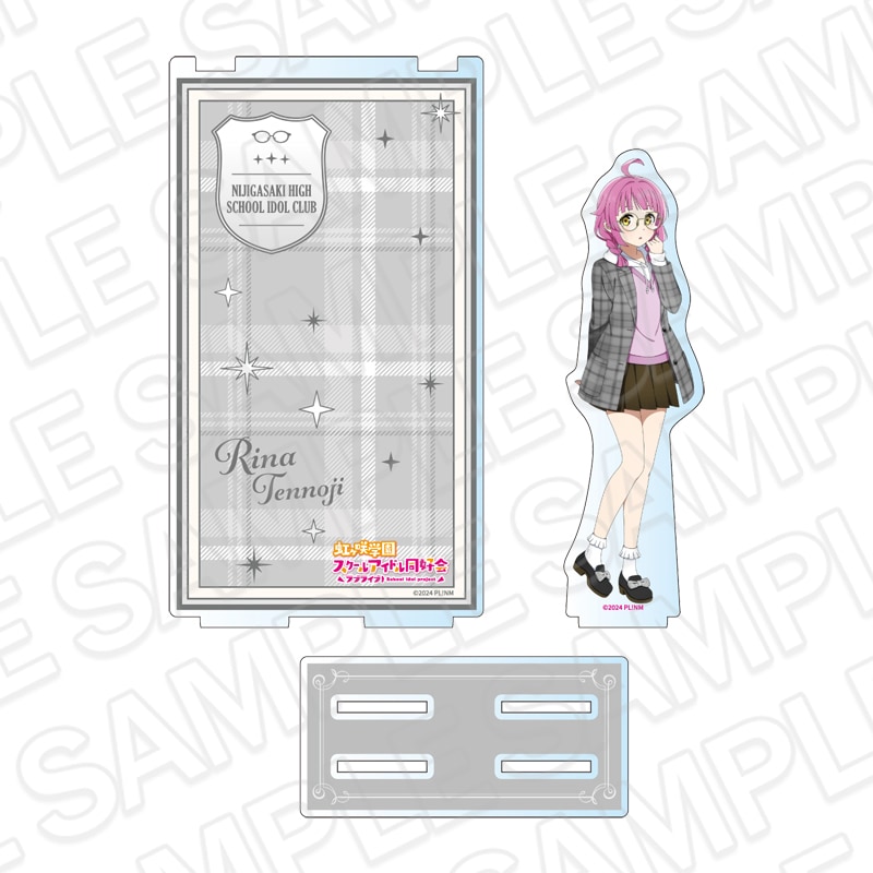 【事後通販】ラブライブ！虹ヶ咲学園スクールアイドル同好会　アクリルジオラマ　天王寺璃奈　トラッド＆グラス ver.【2026年6月中旬～7月上旬以降順次発送】