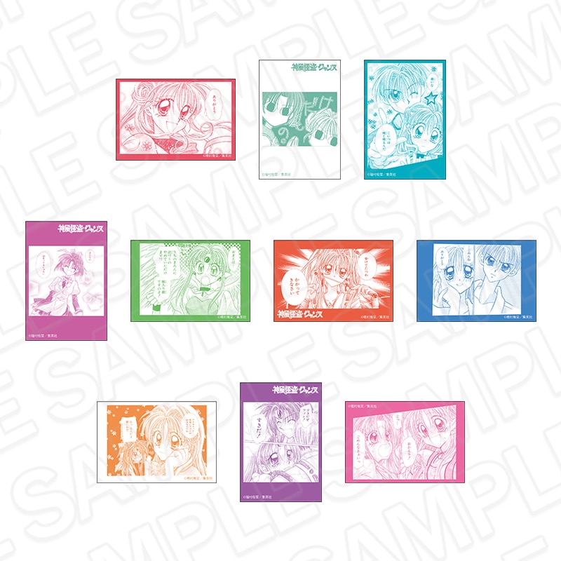 【りぼん70周年記念CAFE二次事後通販】神風怪盗ジャンヌ　名シーンスクエアカンバッジ(ランダム)　りぼん70周年CAFE【2026年7月下旬～8月下旬以降順次発送】