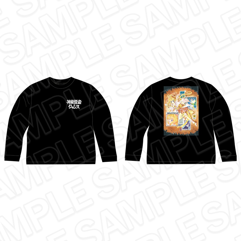 【りぼん70周年記念CAFE二次事後通販】神風怪盗ジャンヌ　ロングTシャツ　りぼん70周年CAFE【2026年7月下旬～8月下旬以降順次発送】