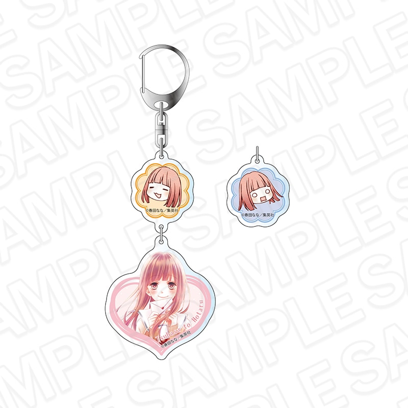 【りぼん70周年記念CAFE二次事後通販】つばさとホタル　ゆらゆらキーホルダー　りぼん70周年CAFE【2026年7月下旬～8月下旬以降順次発送】