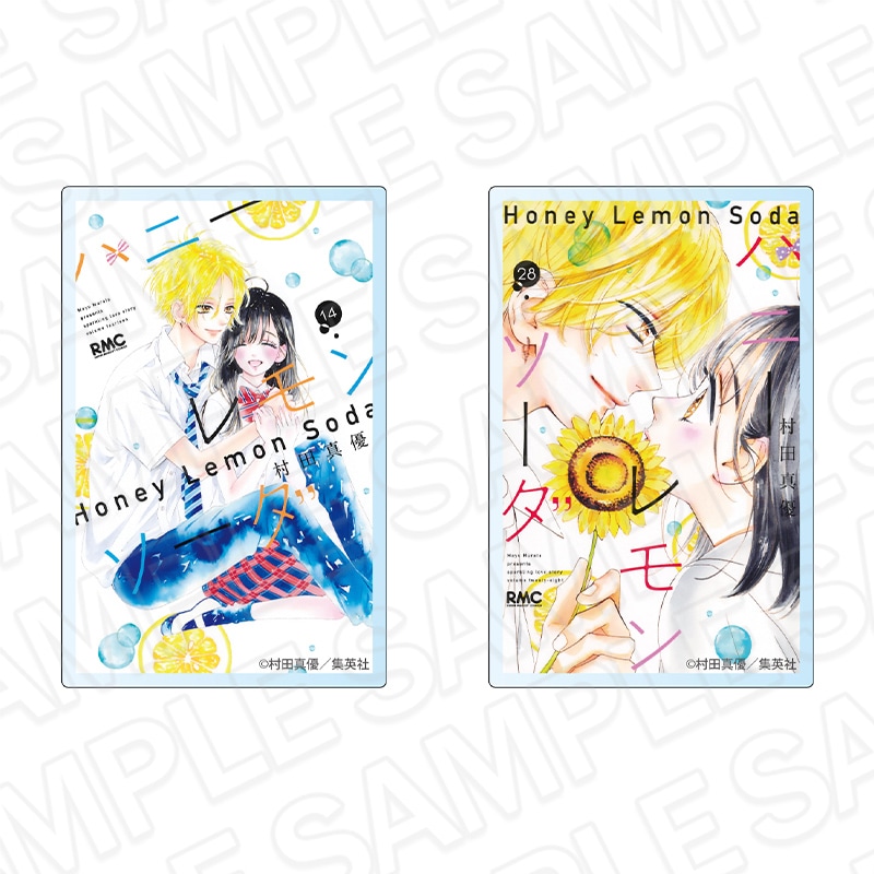 【りぼん70周年記念CAFE二次事後通販】ハニーレモンソーダ　コミックス表紙風アクリルマグネットセット　りぼん70周年CAFE【2026年7月下旬～8月下旬以降順次発送】
