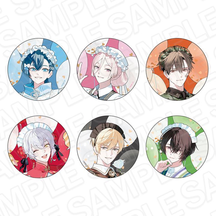 【CAFE事後通販】BOYS be MAID！～御曹司メイドボーイ部の日日～　カンバッジ(ランダム)　1st Anniversary ver.【2026年6月中旬～7月上旬以降順次発送】