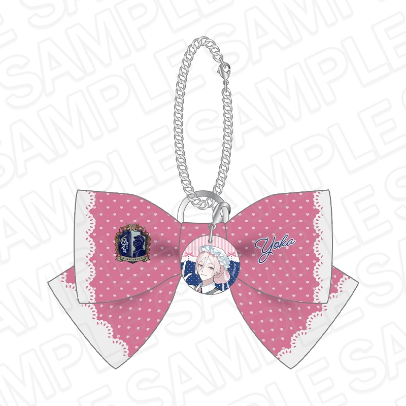 【CAFE事後通販】BOYS be MAID！～御曹司メイドボーイ部の日日～　チャーム付きリボンキーホルダー　妃崎 余花　1st Anniversary ver.【2026年6月中旬～7月上旬以降順次発送】