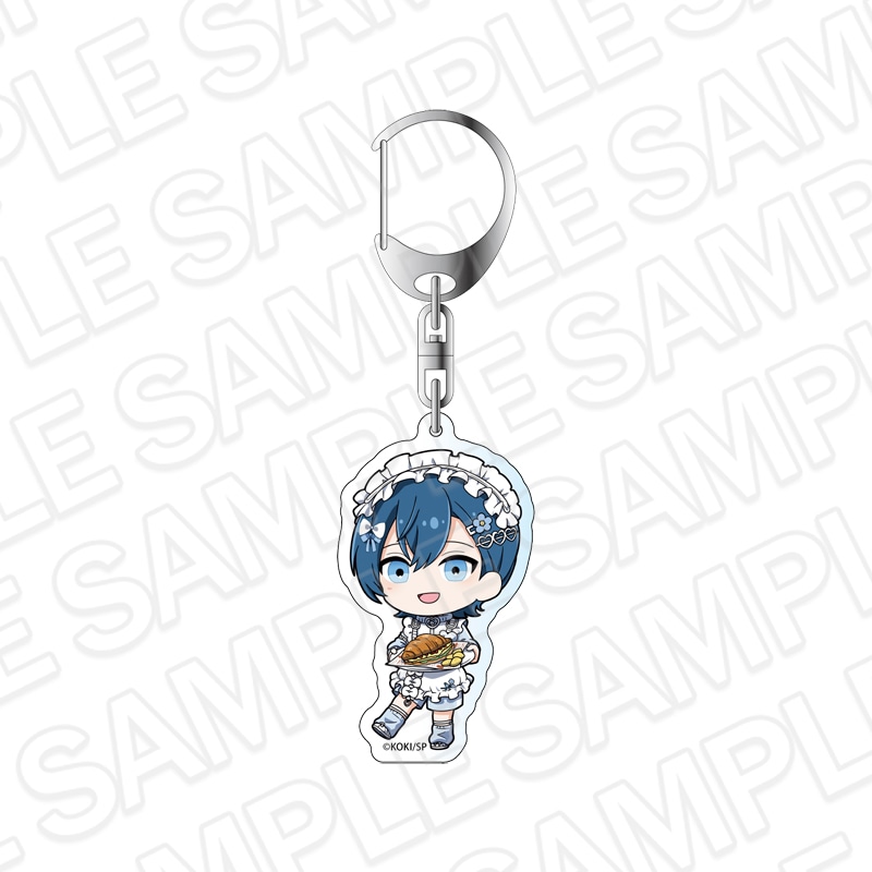【CAFE事後通販】BOYS be MAID！～御曹司メイドボーイ部の日日～　アクリルキーホルダー　高階 蘭士　カフェ　デフォルメ ver.【2026年6月中旬～7月上旬以降順次発送】