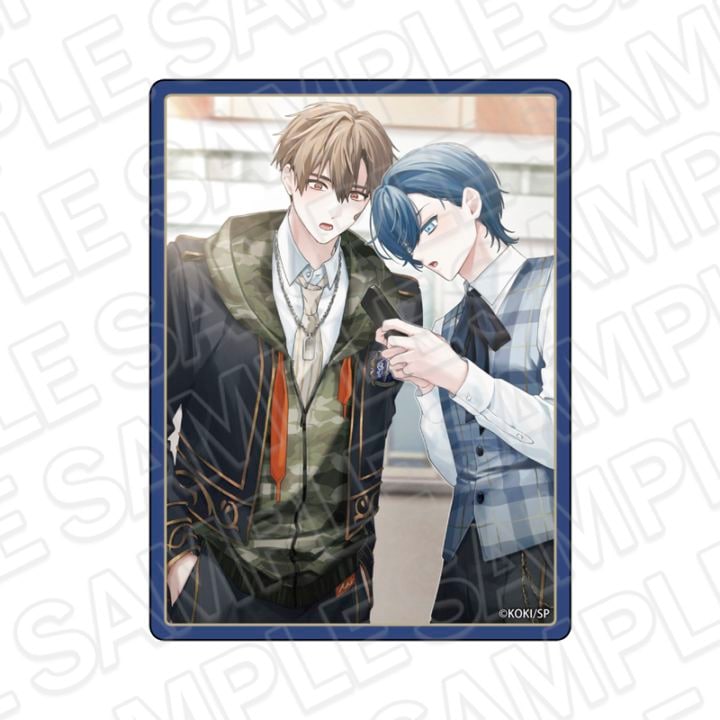 【CAFE事後通販】BOYS be MAID！～御曹司メイドボーイ部の日日～　ミニアクリルブロック　蘭士・籠　ショートボイスドラマ第17話 ver.【2026年6月中旬～7月上旬以降順次発送】