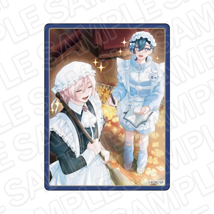 【CAFE事後通販】BOYS be MAID！～御曹司メイドボーイ部の日日～　ミニアクリルブロック　蘭士・余花　ショートボイスドラマ第25話 ver.【2026年6月中旬～7月上旬以降順次発送】