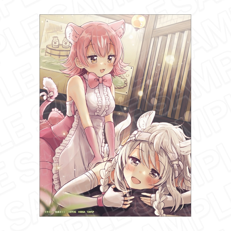 【予約受付4/16まで】けものフレンズ３　キャンバスプレート　りらくぜーしょん【2026年6月中旬頃発売】