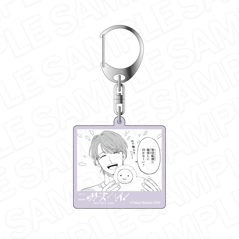 【予約受付4/23まで】ニッターズハイ！　アクリルキーホルダー　織武蓮【2026年6月中旬頃発売】