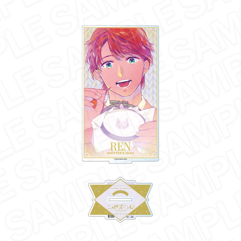 【予約受付4/23まで】ニッターズハイ！　デカアクリルスタンド　織武蓮【2026年6月中旬頃発売】