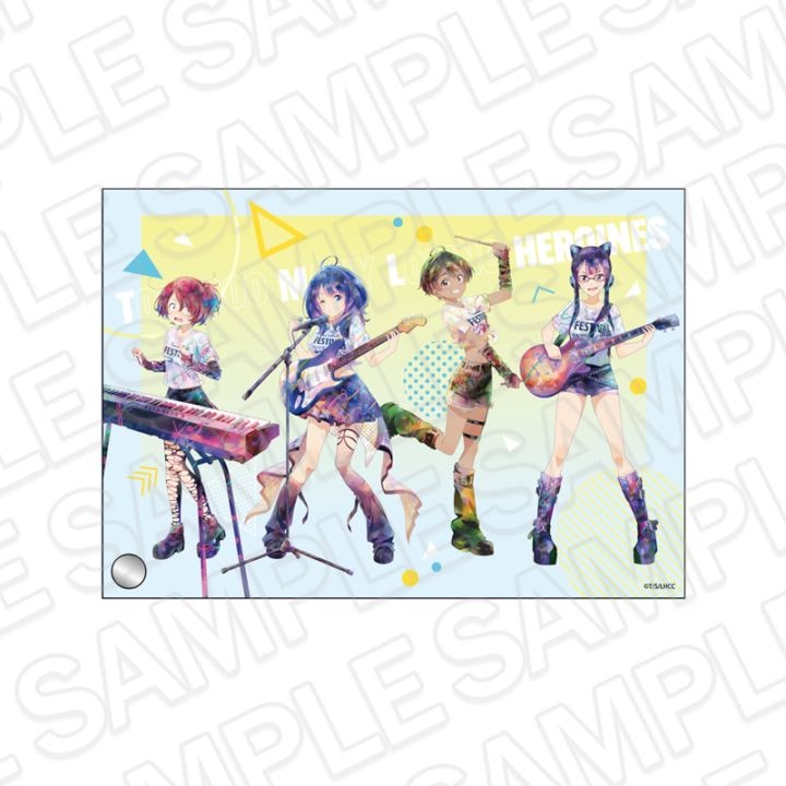 【事後通販】TVアニメ「負けヒロインが多すぎる！」　ミニアクリルアート　PALE TONE series　文芸部　TSUWABUKI FES ver.【2026年6月中旬～7月上旬以降順次発送】