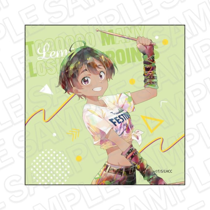 【事後通販】TVアニメ「負けヒロインが多すぎる！」　マイクロファイバー　PALE TONE series　焼塩檸檬　TSUWABUKI FES ver.【2026年6月中旬～7月上旬以降順次発送】