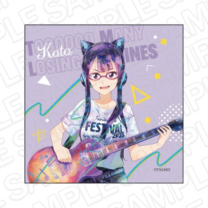 【事後通販】TVアニメ「負けヒロインが多すぎる！」　マイクロファイバー　PALE TONE series　月之木古都　TSUWABUKI FES ver.【2026年6月中旬～7月上旬以降順次発送】