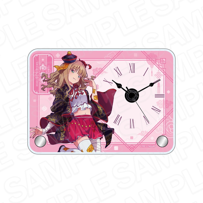 【予約受付4/23まで】グリッドマン ユニバース　ミニアクリルクロック　南夢芽　キョンシー ver.【2026年6月下旬頃発売】