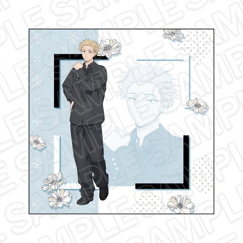 【事後通販】TVアニメ「薫る花は凛と咲く」　マイクロファイバー　紬 凛太郎　Black styling ver.【2026年7月中旬～8月上旬以降順次発送】