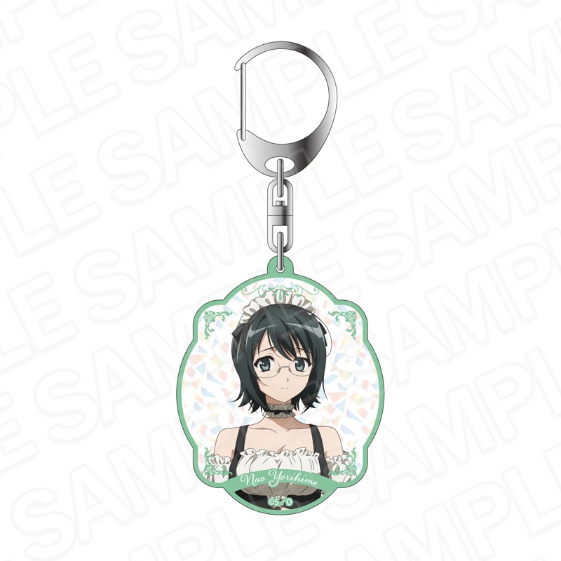 【予約受付4/30まで】アニメ「ヨスガノソラ」　ホログラムアクリルキーホルダー　依媛奈緒　たくし上げメイド ver.【2026年6月下旬頃発売】