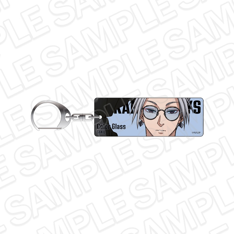 【事後通販】TVアニメ『SAKAMOTO DAYS』　プレートキーホルダー　楽　Color Glass ver.【2026年6月下旬～7月中旬以降順次発送】