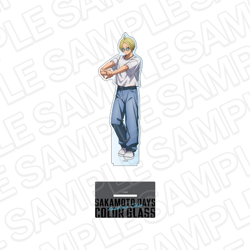 【事後通販】TVアニメ『SAKAMOTO DAYS』　デカアクリルスタンド　朝倉シン　Color Glass ver.【2026年6月下旬～7月中旬以降順次発送】
