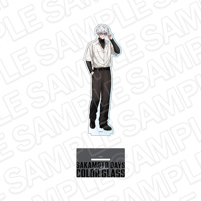 【事後通販】TVアニメ『SAKAMOTO DAYS』　デカアクリルスタンド　X(スラー)　Color Glass ver.【2026年6月下旬～7月中旬以降順次発送】