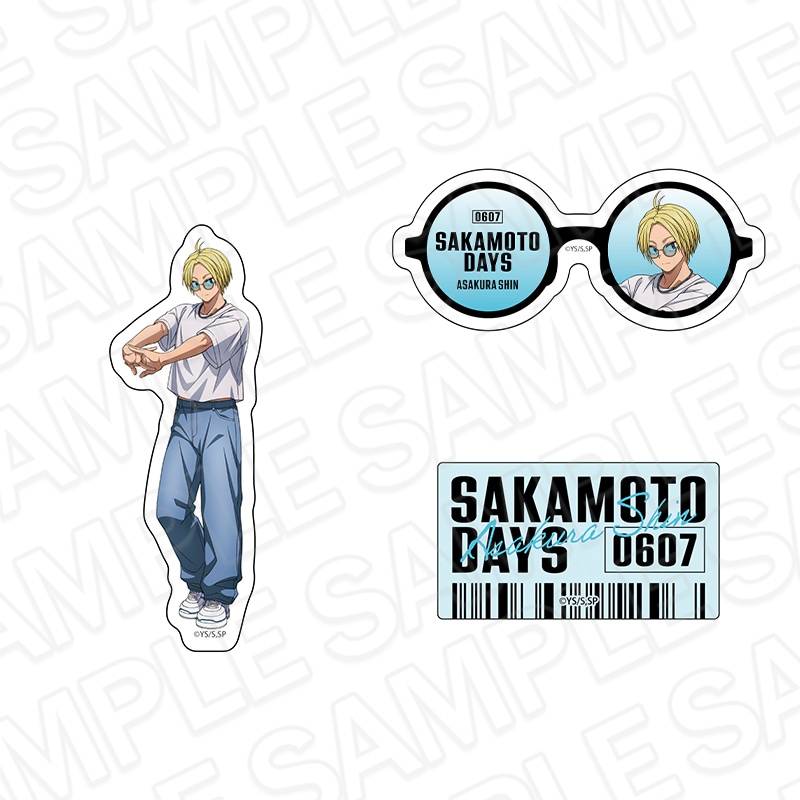 SAKAMOTO DAYS 全18巻 + ステッカーセット 事後通販】TVアニメ『SAKAMOTO DAYS』 ステッカーセット X(スラー