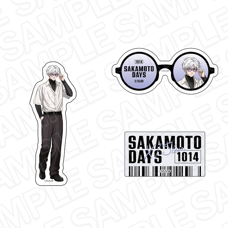 SAKAMOTO DAYS 全18巻 + ステッカーセット 事後通販】TVアニメ『SAKAMOTO DAYS』 ステッカーセット X(スラー