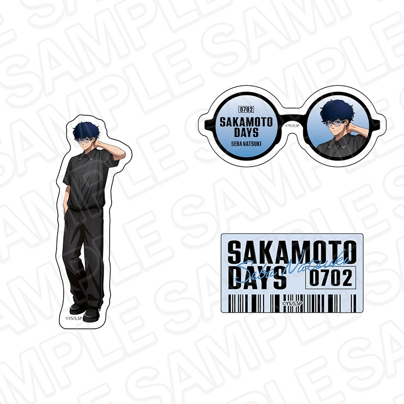 SAKAMOTO DAYS 全18巻 + ステッカーセット 事後通販】TVアニメ『SAKAMOTO DAYS』 ステッカーセット X(スラー