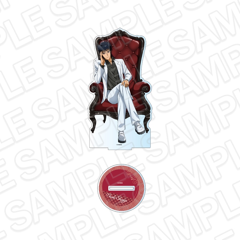 サイバーフォーミュラSIN　 デカアクリルスタンド Chair 3種 事後通販】新世紀GPXサイバーフォーミュラSIN デカアクリルスタンド