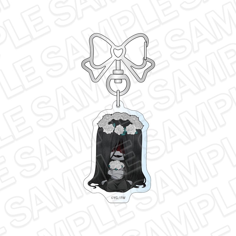 【CAFE事後通販】文字化化　アクリルキーホルダー　這いばい男　Rose デフォルメ ver.【2026年7月下旬～8月下旬以降順次発送】