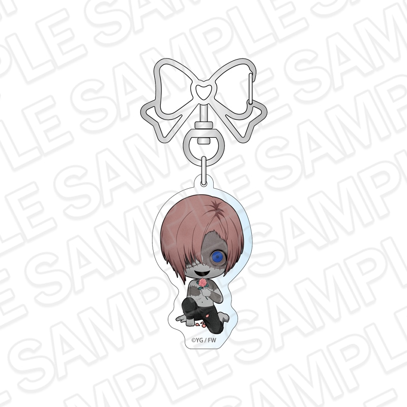 CAFE事後通販】文字化化 デカアクリルスタンド 赤い傘の男 Rose ver