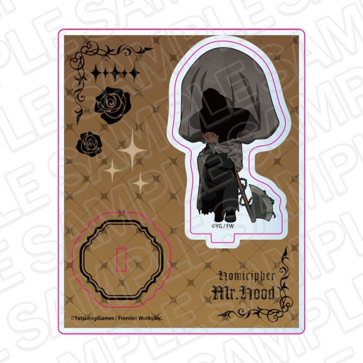 CAFE事後通販】文字化化 アクリルスタンド 這いばい男 Rose デフォルメ