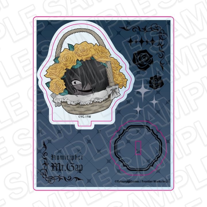 【CAFE事後通販】文字化化　アクリルスタンド　隙間の男　Rose デフォルメ ver.【2026年7月下旬～8月下旬以降順次発送】