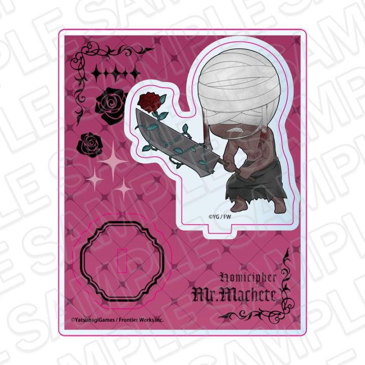 CAFE事後通販】文字化化 デカアクリルスタンド 赤い傘の男 Rose ver