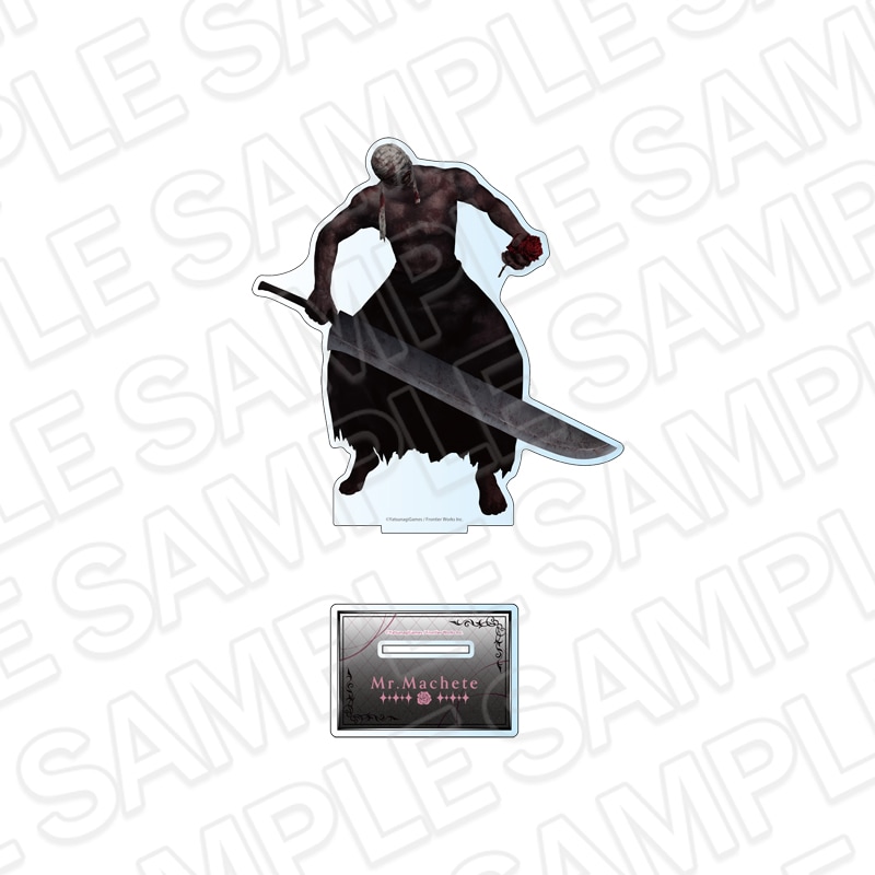 【CAFE事後通販】文字化化　デカアクリルスタンド　長鉈男　Rose ver.【2026年7月下旬～8月下旬以降順次発送】