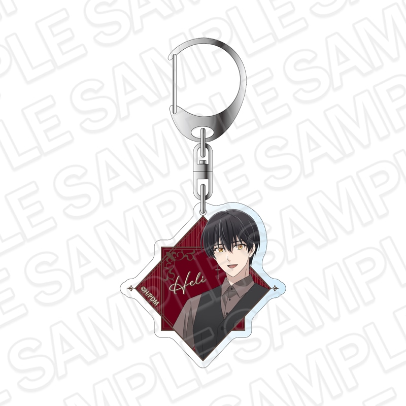 【CAFE事後通販】アニメ「DARK MOON: THE BLOOD ALTAR」　アクリルキーホルダー　ヘリ　Cafe ver.【2026年7月上旬～下旬以降順次発送】