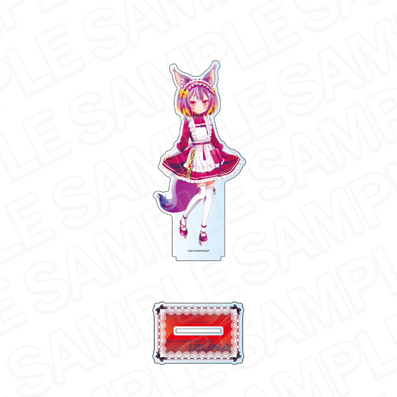 【予約受付5/14まで】ノーゲーム・ノーライフ　ホログラムデカアクリルスタンド　初瀬いづな　サイバーメイド ver.【2026年7月中旬頃発売】