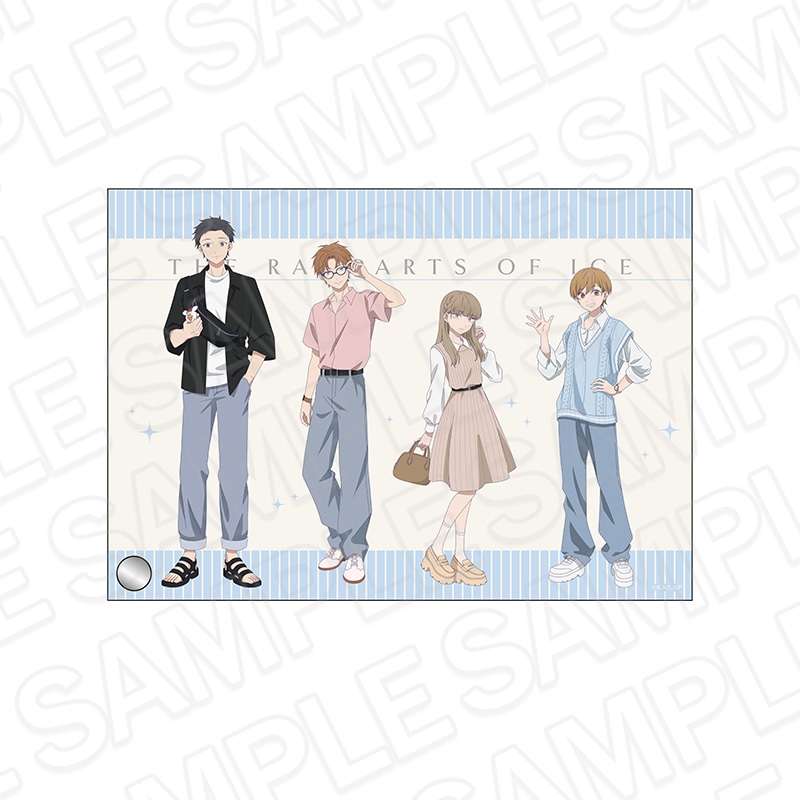 事後通販】TVアニメ『氷の城壁』 Tシャツ ミニキャラ 水族館 ver. M