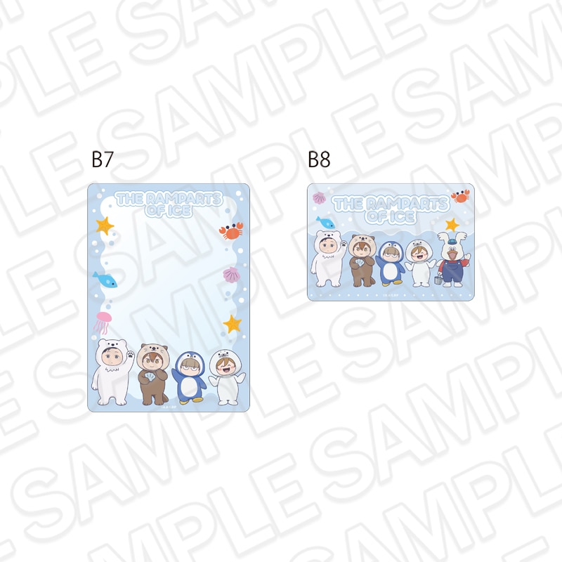 事後通販】TVアニメ『氷の城壁』 Tシャツ ミニキャラ 水族館 ver. M