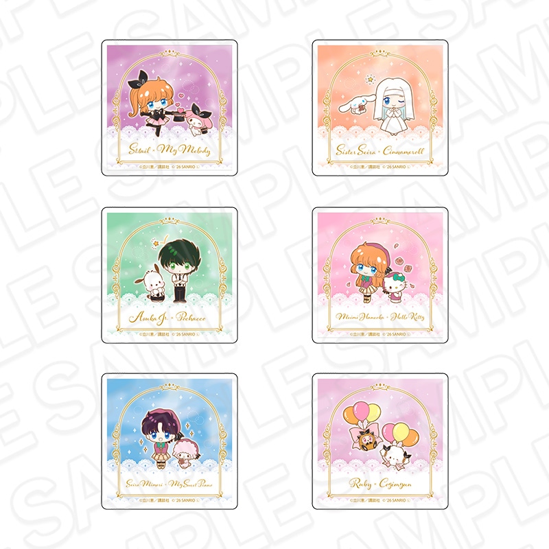 【POP UP SHOP事後通販】怪盗セイント・テール×サンリオキャラクターズ ミニアクリルブロック(ランダム)【2026年9月下旬～10月中旬以降順次発送】