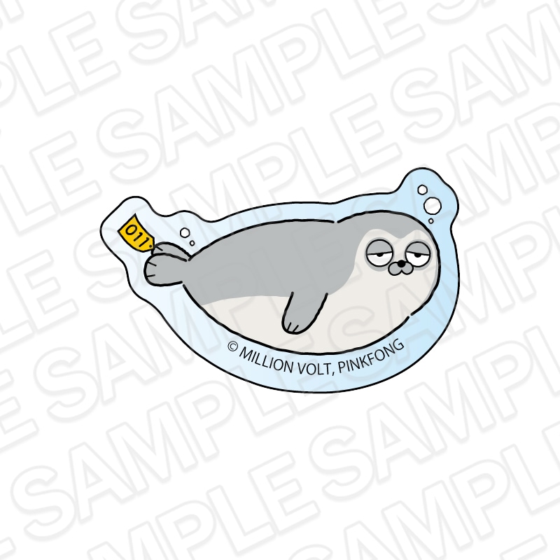 先行予約】SEALOOK ゆらゆらアクリルブロック 隈ザラシ【2026年7月中旬